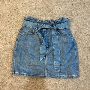H&M Short Denim Skirt Size 4 Fairly Worn